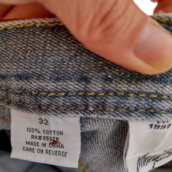 Vintage Johnny Blaze jean shorts - Picture 9 of 9